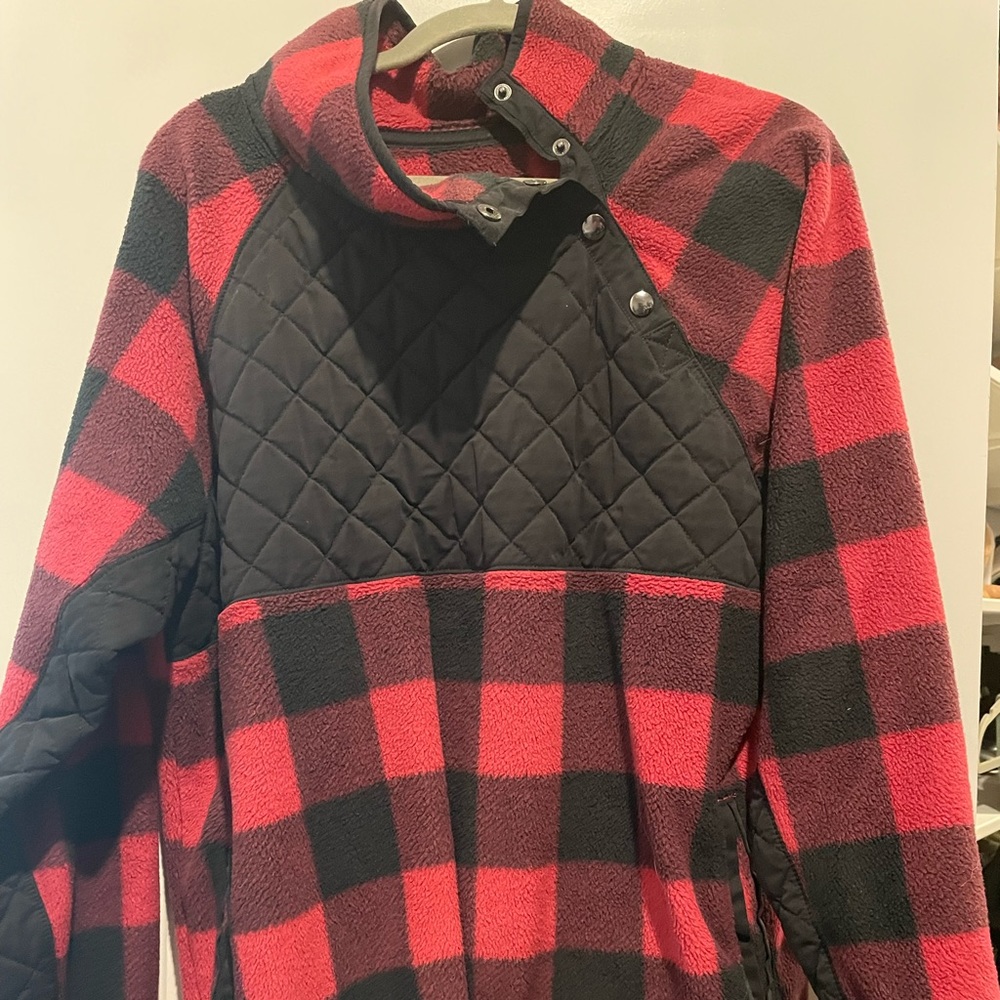 Abercrombie fleece pullover XL.